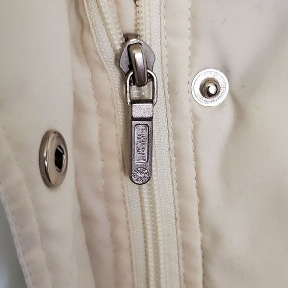 Lauren Ralph Lauren Goose Down Hidden Hood Faux Fur Collar Jacket Size PM - Picture 6 of 8